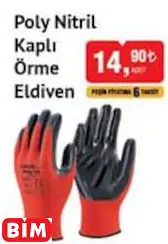 POLY NİTRİL KAPLI ÖRME ELDİVEN